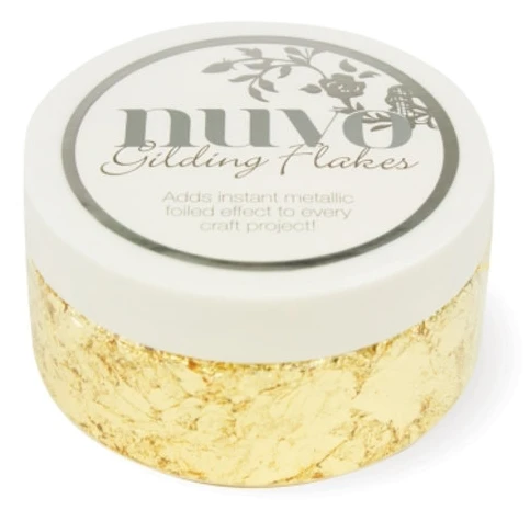 Tonic Studios Nuvo Gilding Flakes - 200ml - Radiant Gold