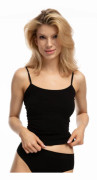 Julimex Bamboo Cami T-SHIRT svart 2XL
