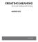 Creating Meaning: Facit
