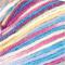  Strumpgarn, L: 200 m, off-white/lila harmoni, 50g