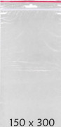Blixtlåspåse Zippåse - 150x300 mm - 100 st