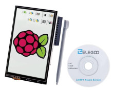 Display 3.5 Inch TFT LCD Touch Screen Monitor 480 x 320 for Raspberry Pi with All Data and Touch Pen SPI Interface