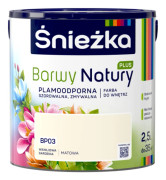 ŚNIEŻKA SKRUBBBAR FÄRG COLOURS OF NATURE PLUS VANILLA GARDENIA BP03 2,5L