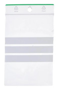 100-Pack - 4x6cm Ziplock / Blixtlåspåsar / Påsar med skrivfält