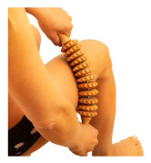Anti-cellulit tillbehör Massagerulle Trä Lår Massageverktyg