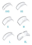 Invisible Silicone Ring Adjuster Set 6-pack, PC Ring Sizer Reducer for Loose Rings, Easy DIY Adjustment 3