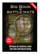 Revised Big Book of Battle Mats (A4) Brand New