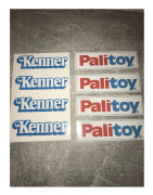 Star Wars KENNER & PALITOY Toy Brand Logo Stickers High Adhesive Logos Brand New