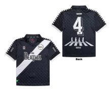 The Beatles Unisex Jersey: Meyba Sash (Black) (X-Small)