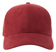 Atlantis Headwear Unisex Vuxen Fam-S 6 Paneler Mocka Strukturerad B Cardinal Red One Size