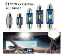 canbus c5w 31mm Led 400 lumen 6000K 2-pack