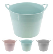 Flexi Tub 7L Heavy Duty Storage Basket Home Garden Laundry Toys Bucket Trug Brand New