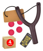 Toy Catapult Classic Handheld Slingshot Soft Foam Balls Brand New