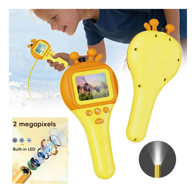 Borescope Snake Camera Endoscope with Light for Boys & Girls Ages 3-10 Toys Brand New