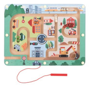 Lelin Traffic Colorful Magnetic Maze Toys for Kids Brand New