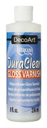 Deco Art DuraClear Polyurethane Gloss Varnish, 236 ml (Pack of 1) Brand New