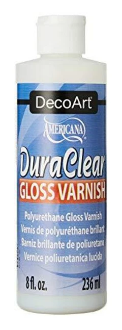 Deco Art DuraClear Polyurethane Gloss Varnish, 236 ml (Pack of 1) Brand New