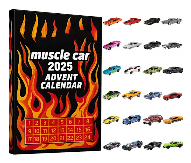 Hot Wheels Bil Adventskalender 2025