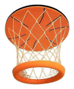 Hängande basketkorg för inomhusbruk