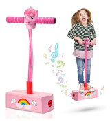 Unicorn Foam Pogo Jumperoo Toy Girls Ages 3-12 Indoor Bouncing Gift Autistic Brand New