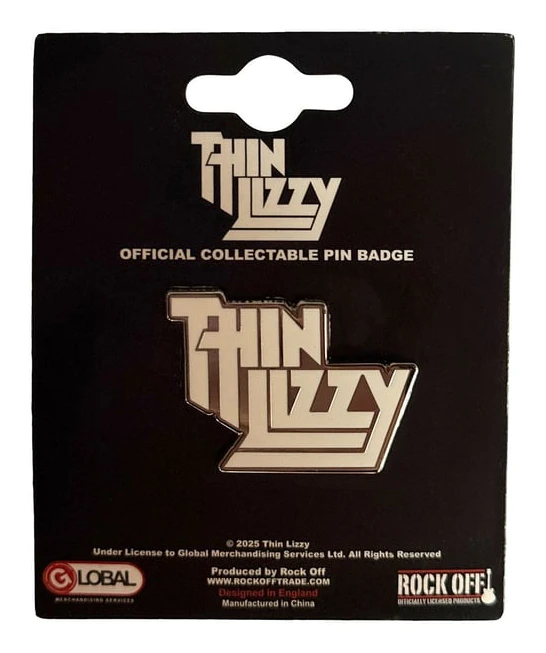 Thin Lizzy Pin Badge: Logo