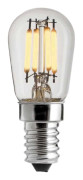 Päronlampa Klar 3W Dim to warm 2700-2200K E14