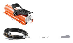 Luft hydraulisk pump, 10 000 PSI utgång, 0,18 gallons kapacitet, hållbar aluminiumkonstruktion,0.69 L - 0.18 Gal
