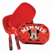 Disney Minnie Surf smörgåslåda med bestickset