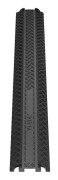 Kabelskyddsramp, 100x13x2 cm, Svart, Kraftig golvskydd