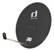 Satellit-TV-antenner, IDLB-ALCF80-KUANO 80cm aluminium mörkgrå, Inverto