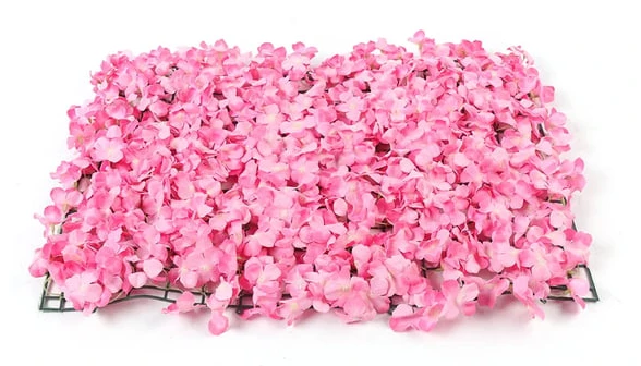 Blomväggspaneler, Sidenmaterial, Mångsidig Dekoration,blomvägg