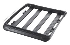 Takräcke för last, 68 kg lastkapacitet, konstruktion av aluminium och plast, mått 122 x 102 x 14 cm,48x40x5.6
