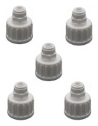 Plast 3/4 PT hona till 1/4-tums OD rör snabbkoppling, tryckpassning för RO vattenfilter 5-pack