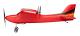 Fjärrstyrt flygplan, 35x30x9 cm, Röd, EPP-material