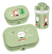 koziol 8641757 matlåda Lunchbox, set Multifärg 3 styck