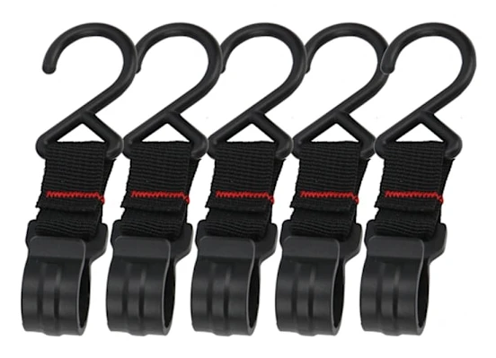 5 Pcs Outdoor Hanging Hook Camping Multifunctional Strap Hanger