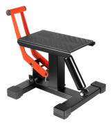Motorcykelstativ, maxlast 400 kg, justerbar höjd 23,5-40 cm, gummipadding, universell kompatibilitet