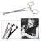Piercingtång Verktyg Dermal Anchor Hemostat Pincett Punchers Setpum Brosk