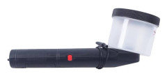 Gräs Flocking Applicator, Bärbar Design, Ergonomiskt Handtag,svart