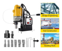 Magnetborrmaskin, Kraftfull Motor, Stark Magnetisk Hållning,1100W