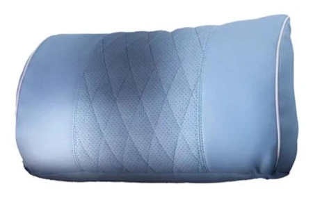 Bilbarnstol Nackstöd Svankstöd för BYD Seal Atto 4 EV 2022~2024 Memory Bomull Andningsbar Nackkudde Fyra Säsonger Universal Blue lumbar support