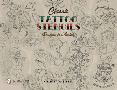 Classic tattoo stencils - designs in acetate 9780764349997