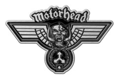 Motorhead Pin Badge: Hammered