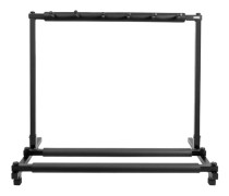 Gitarrställ, rymmer 5 gitarrer, hållbar design,svart