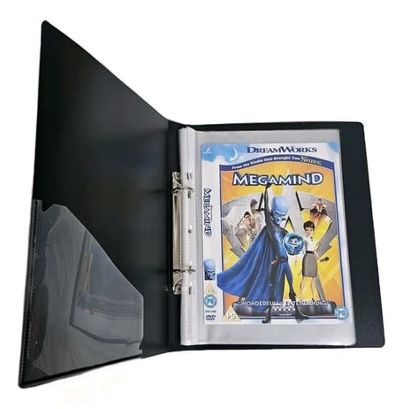 Förvaringsfodral för DVD/CD-skivor – Albumstil