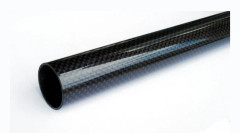 Karbonrör vävd 3K - 6x 4x1000mm - Bronto