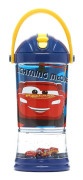 Disney Store Official Lightning McQueen Snow Globe Straw Tumbler, Disney Pixar C Brand New