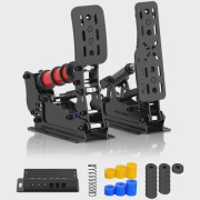 Plus X Sim Racing Simulator Pedal PC Simracing Pedaler Stöder VAM VAM RPO Vibrationsmotor Körspel Tillbehör PLUS-P2-H2