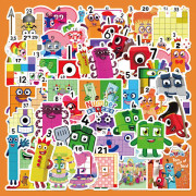 52X Numberblocks Stickers Kindergarten PreSchool Educational Decal Kids Gift Toy Brand New