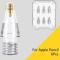 ESSAGER 6-PACK Ersättning Pennspets Apple Pen 1/2/Pro Transparent
